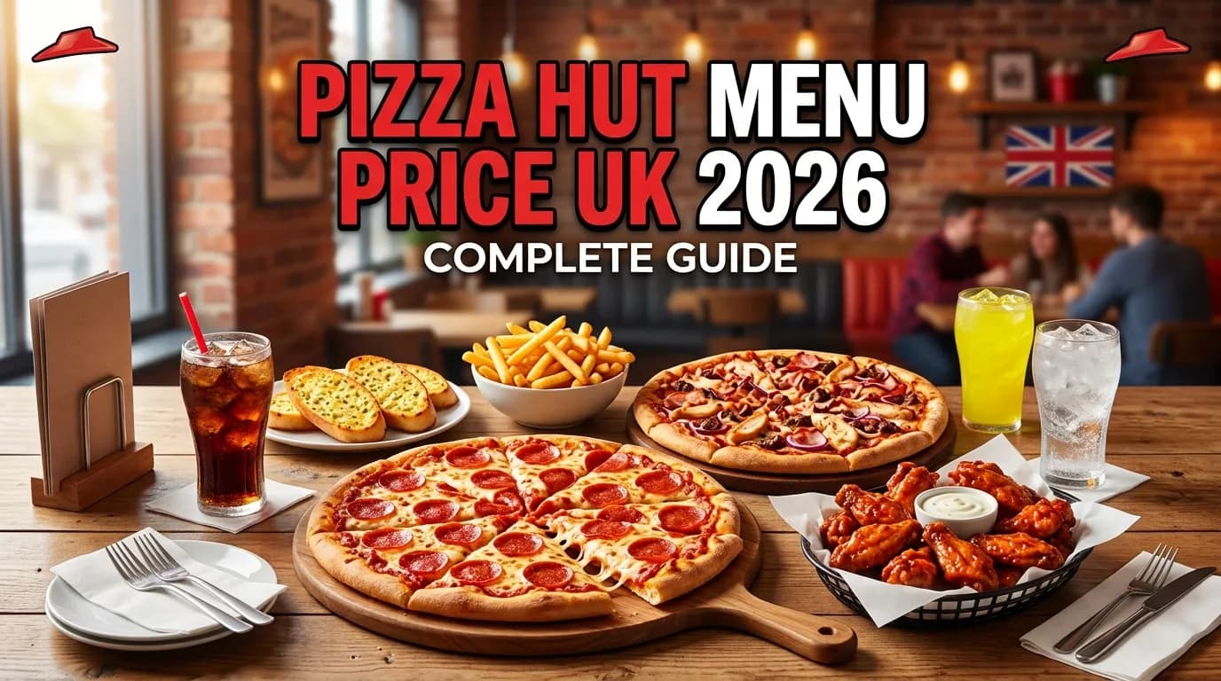 Pizza Hut Menu Price UK Complete Guide 2026