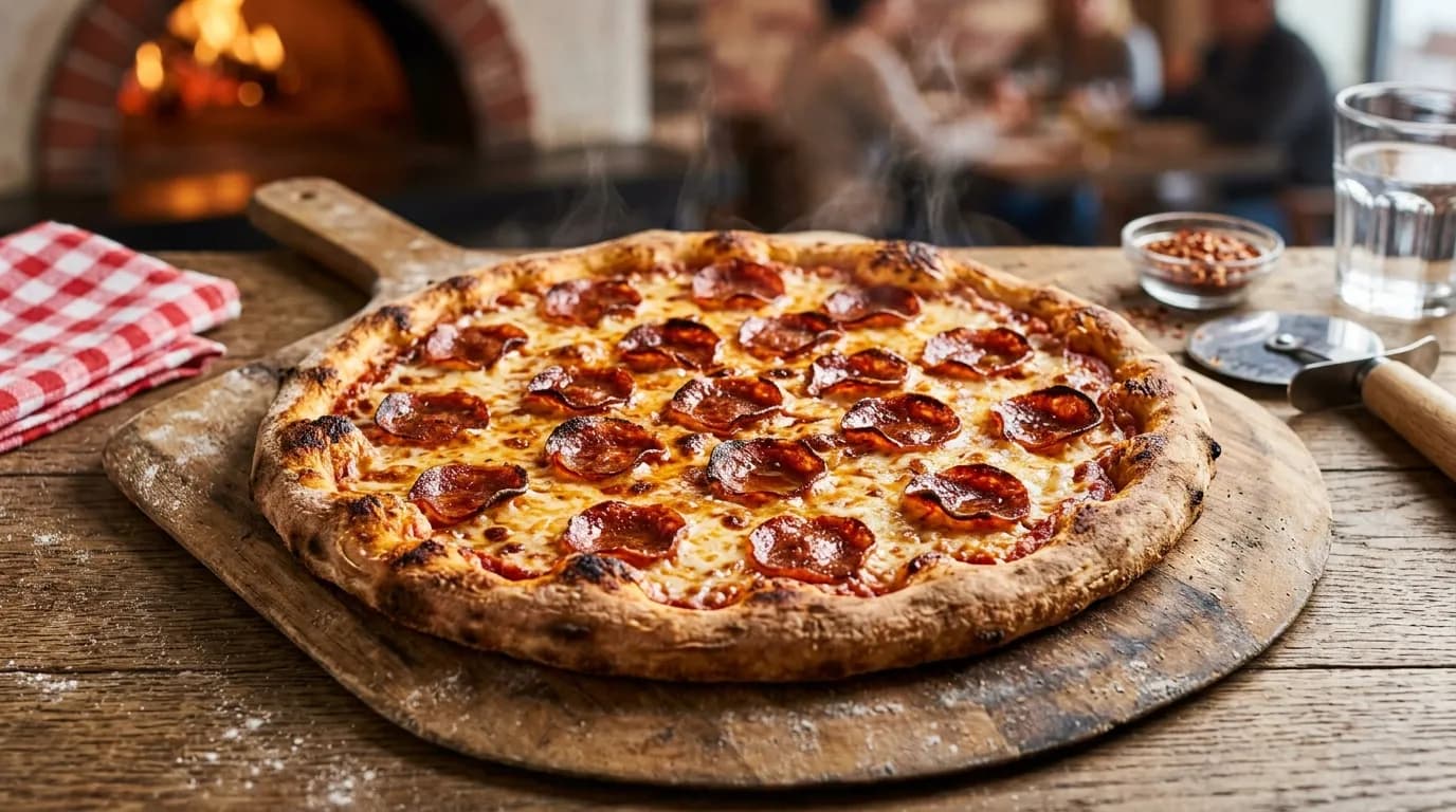 12″ Medium Handcrafted Classic Pepperoni
