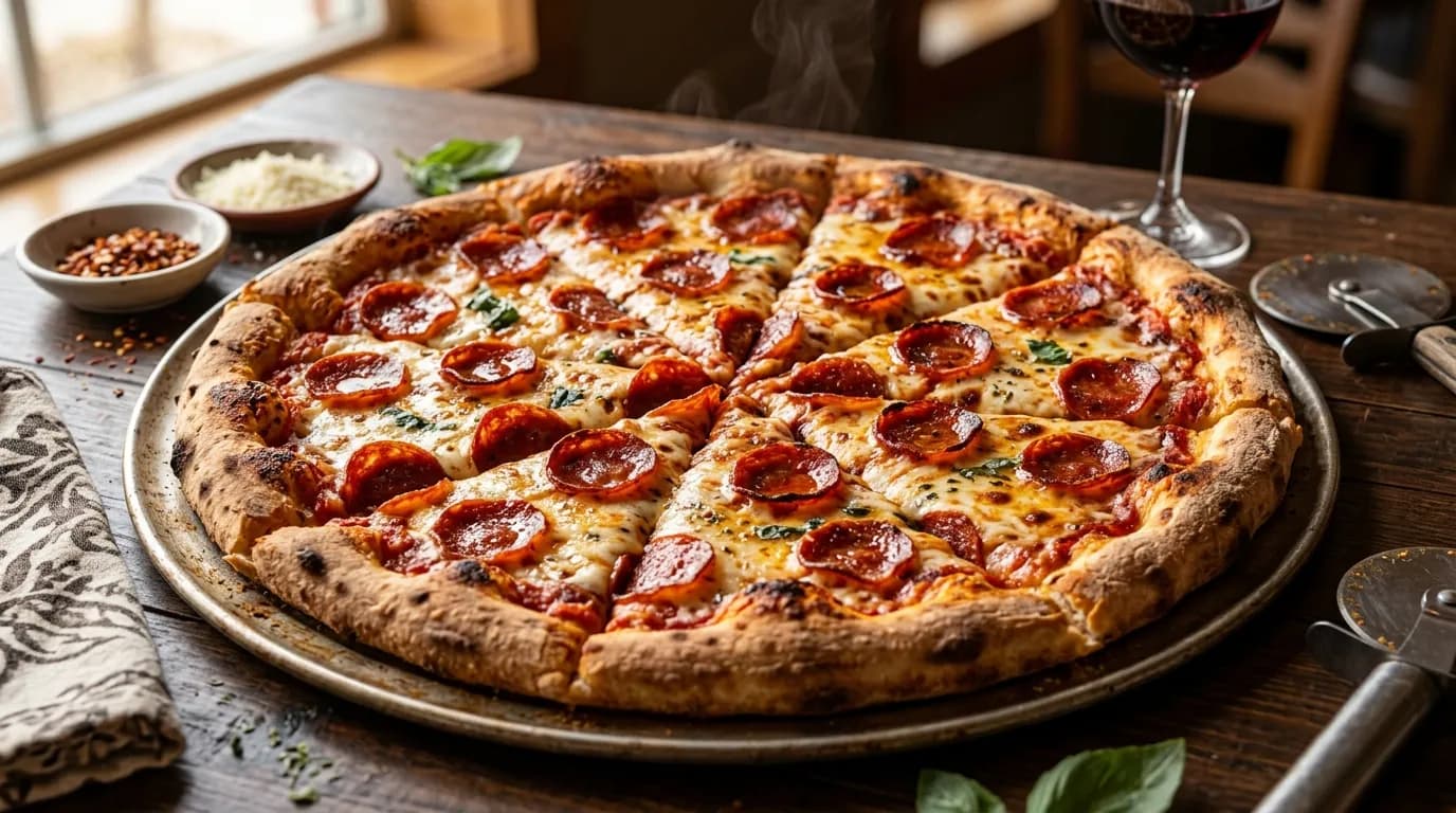 14″ Large Handcrafted Classic Pepperoni