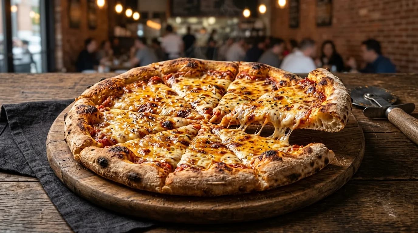 14″ Large Handcrafted Smoky Tri-cheese Blend