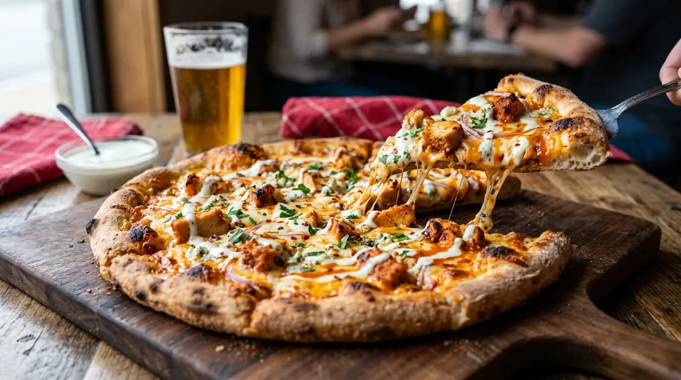 Buffalo Chicken Pizza