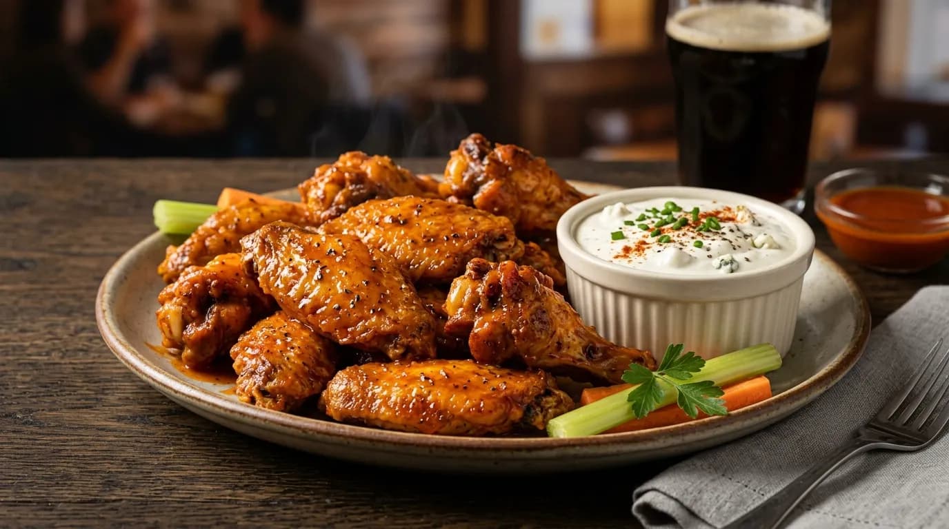 Medium, Wings and Dip
